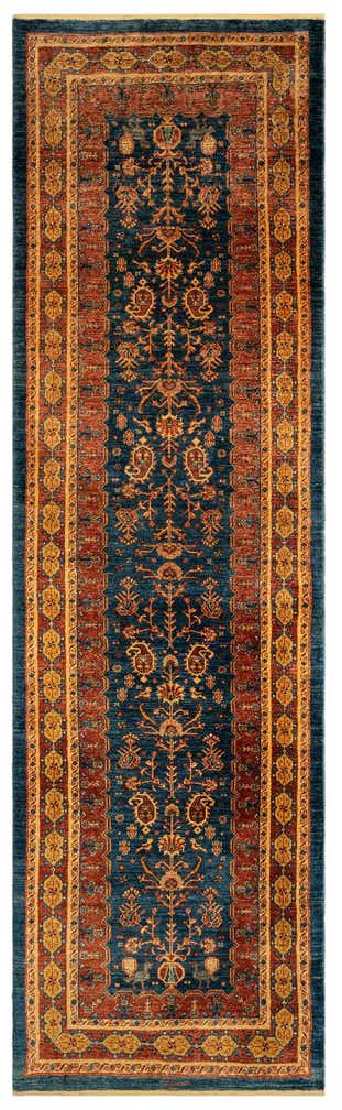 2' 9 x 9' 5 Luribaft Wool Runner Rug