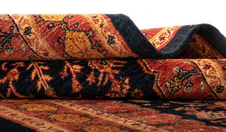 Detail image of 2' 10 x 6' 7 Luribaft Wool Runner Rug