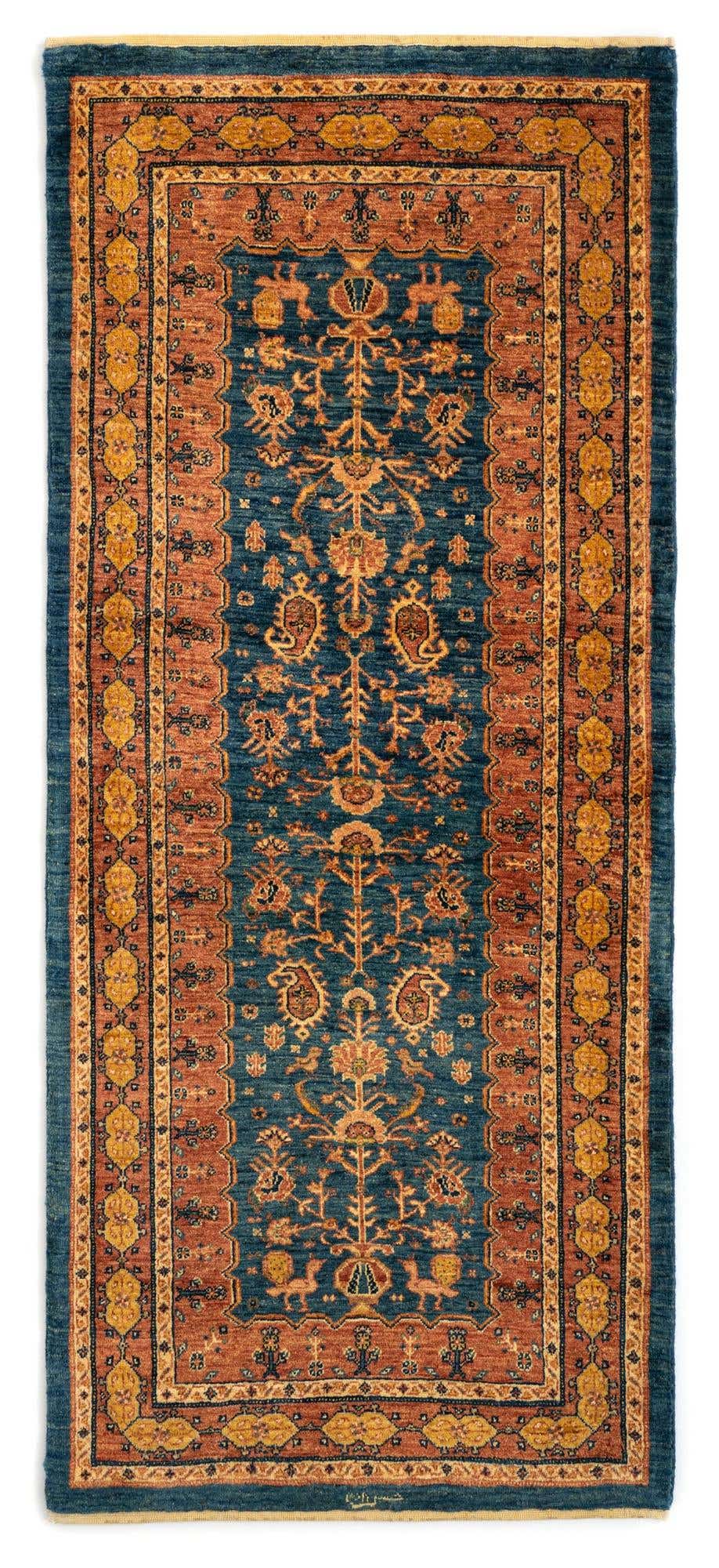 2' 10 x 6' 7 Luribaft Wool Runner Rug