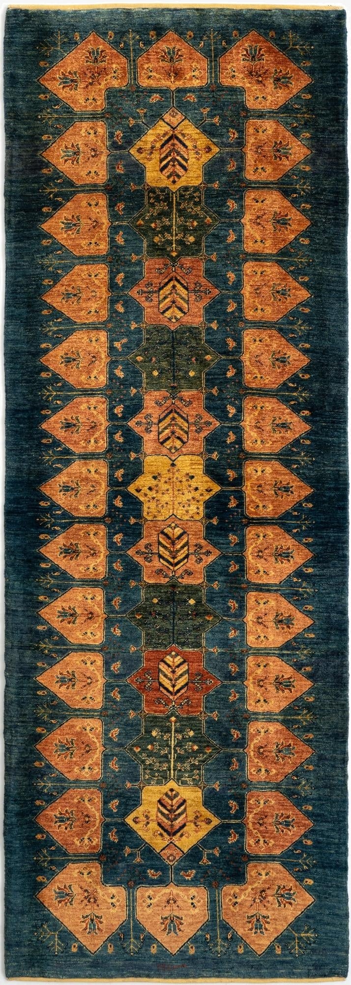 3' 2 x 9' 1 Luribaft Wool Runner Rug