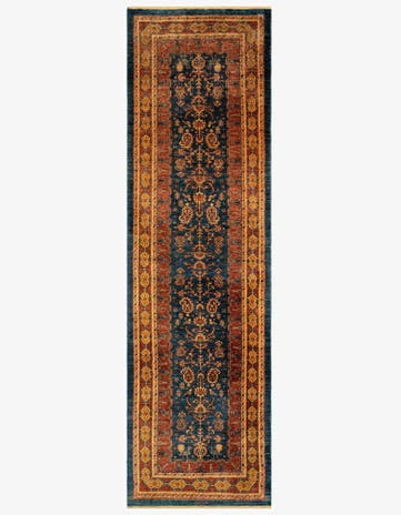 2' 9 x 9' 5 Luribaft Wool Runner Rug