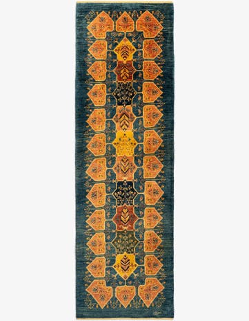 3' x 10' 1 Luribaft Wool Runner Rug