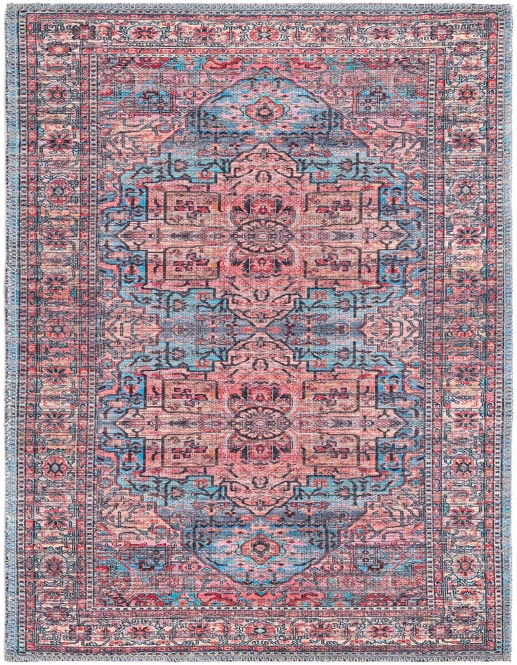 Detail image of 2' x 4' Washable Maahru Runner Rug