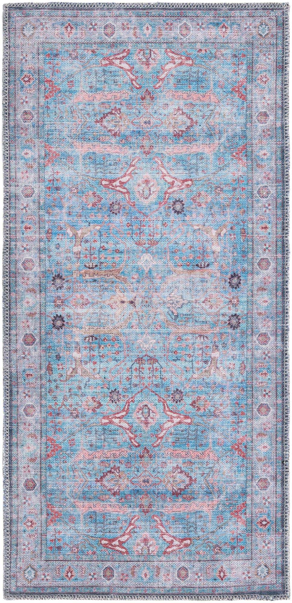 2' x 4' Washable Maahru Runner Rug