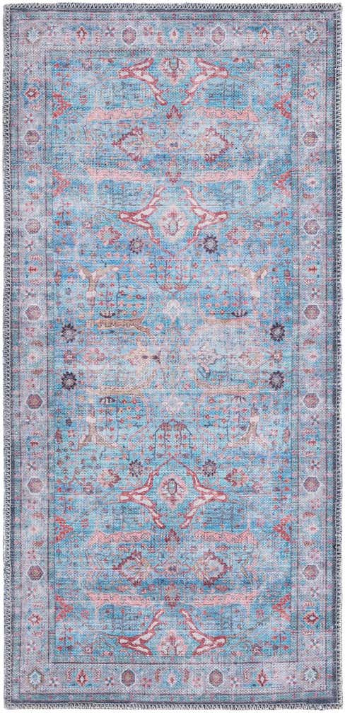 2' x 4' Washable Maahru Runner Rug