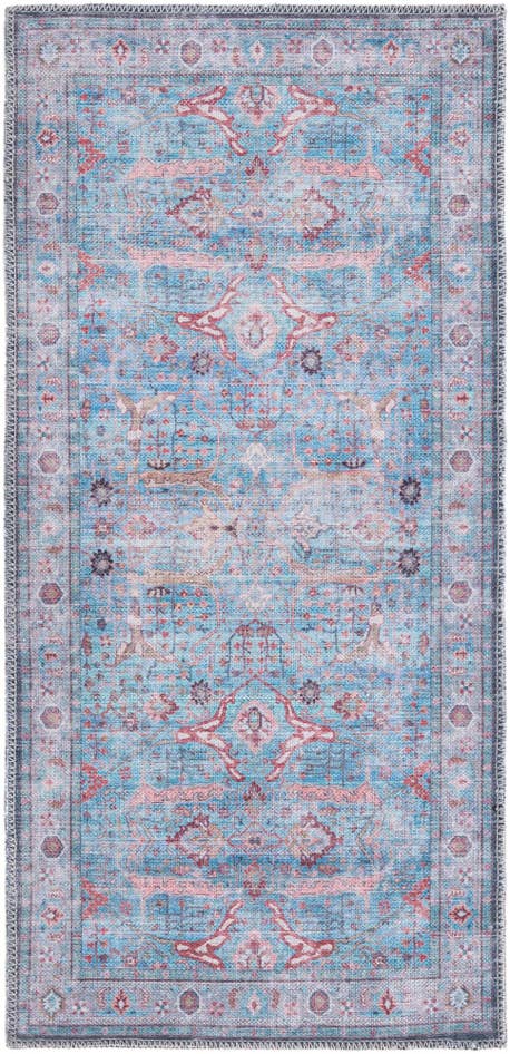 Detail image of 2' x 4' Washable Maahru Runner Rug