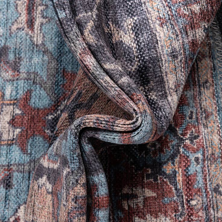 Detail image of 2' x 4' Washable Maahru Runner Rug