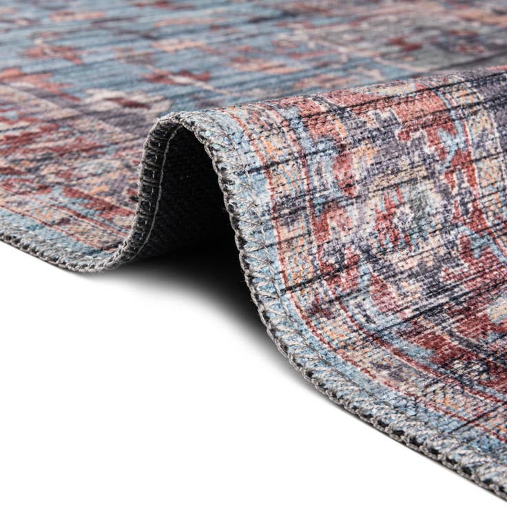 Detail image of 2' x 8' Washable Maahru Runner Rug