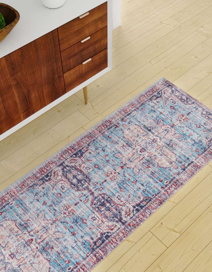 2' x 8' Washable Maahru Runner Rug