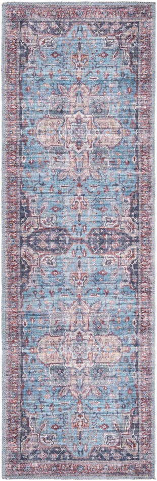 Detail image of 2' x 6' Washable Maahru Runner Rug