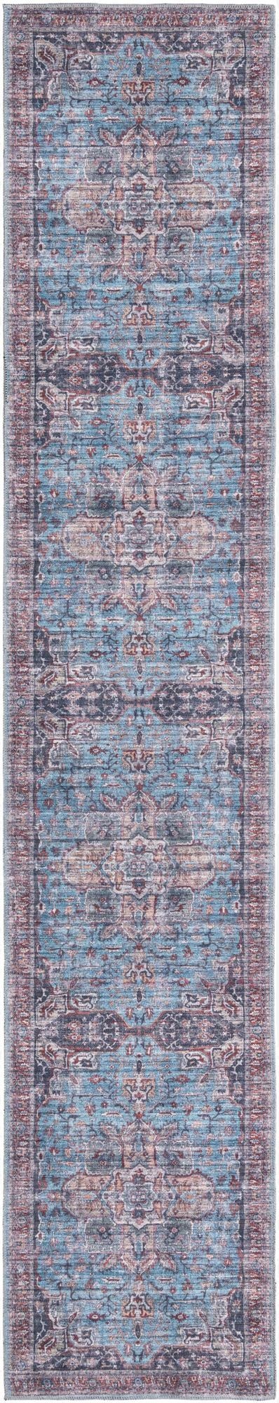 Primary image  2' 7 x 13'  Washable Maahru Runner Rug
