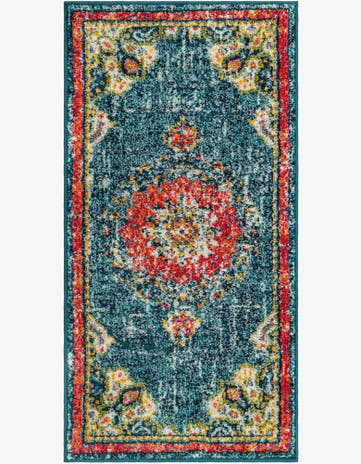 Blue Madeline Runner Rug