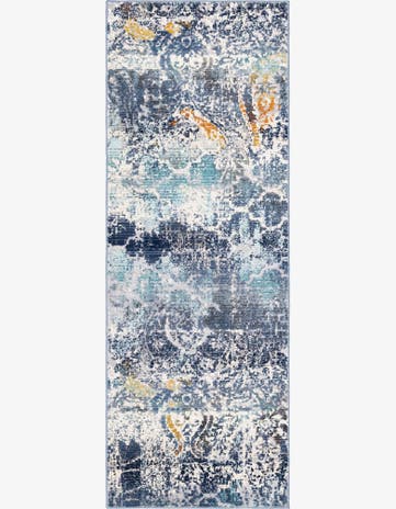 Blue Malibu Runner Rug