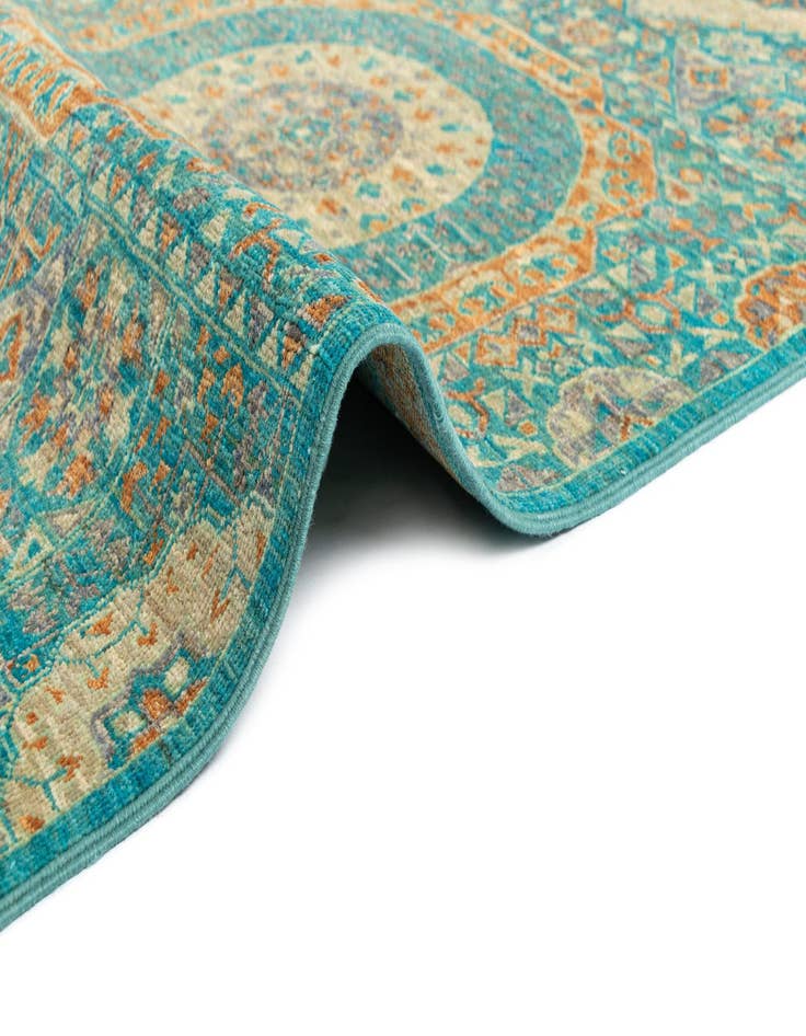 Detail image of 2' 7 x 9' 10 Mamluk Wool Runner Rug