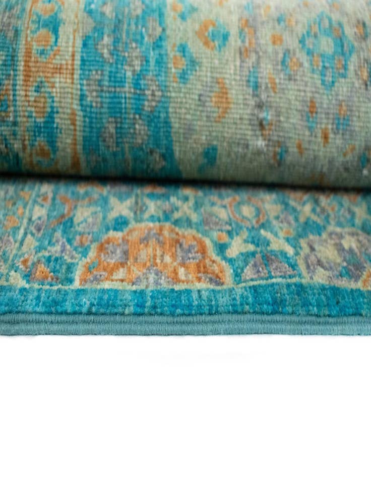 Detail image of 2' 7 x 9' 9 Mamluk Wool Runner Rug