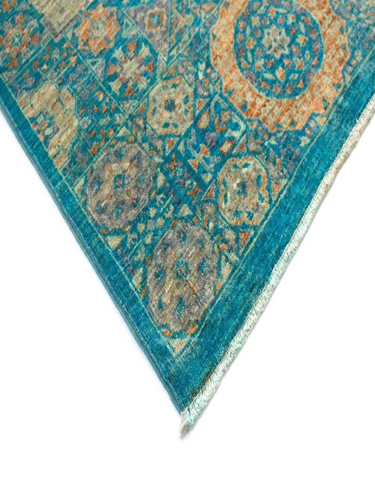 Detail image of 2' 7 x 9' 9 Mamluk Wool Runner Rug