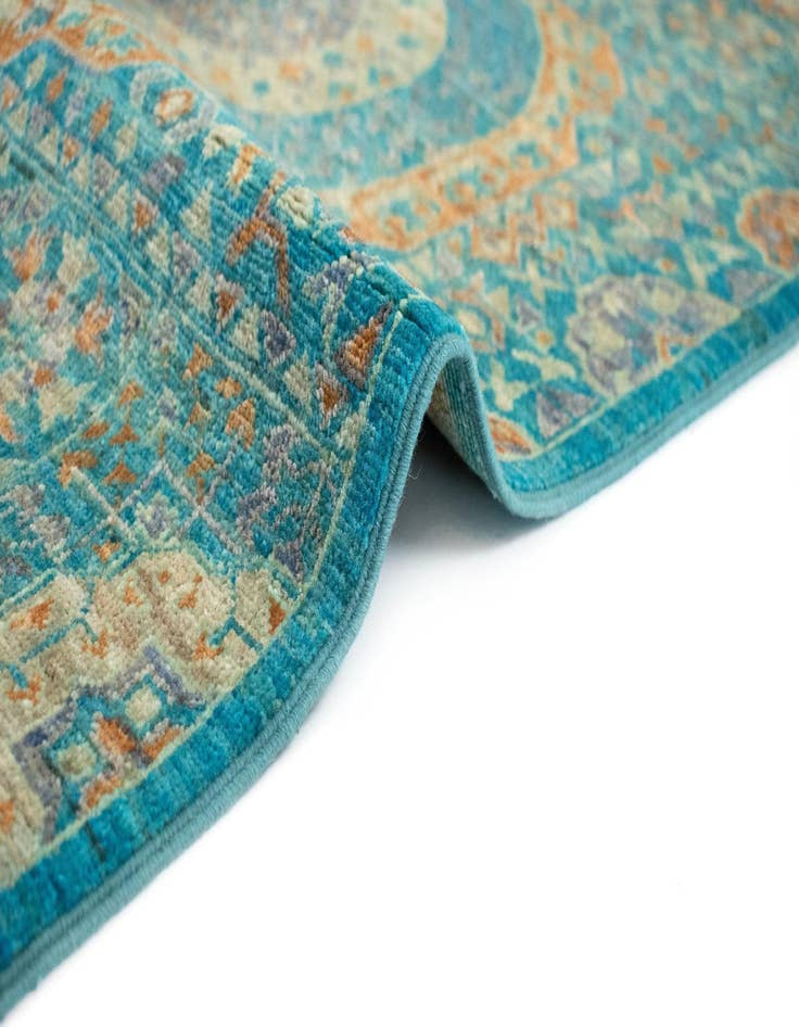 Detail image of 2' 7 x 9' 9 Mamluk Wool Runner Rug