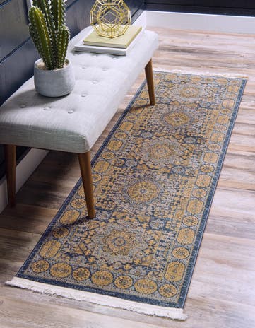 2' 7 x 10' Mamluk Runner Rug