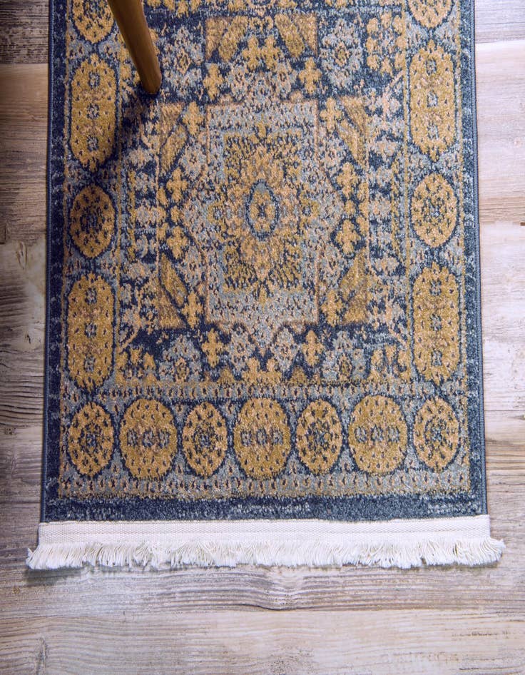 Detail image of 2' 7 x 10' Mamluk Runner Rug