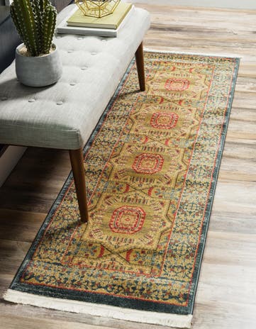 2' x 6' Mamluk Runner Rug