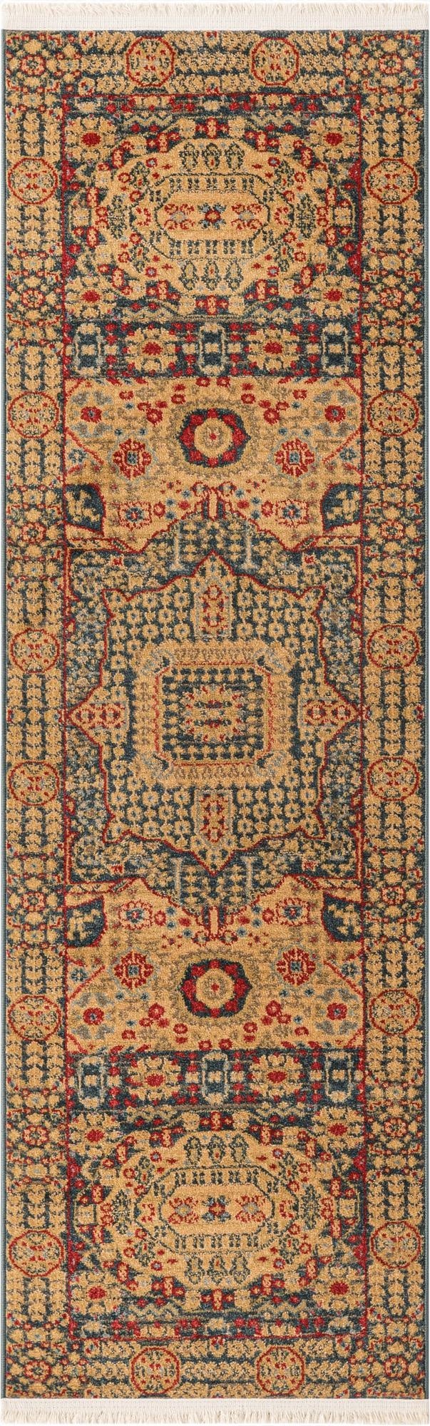 2' x 6' Mamluk Runner Rug