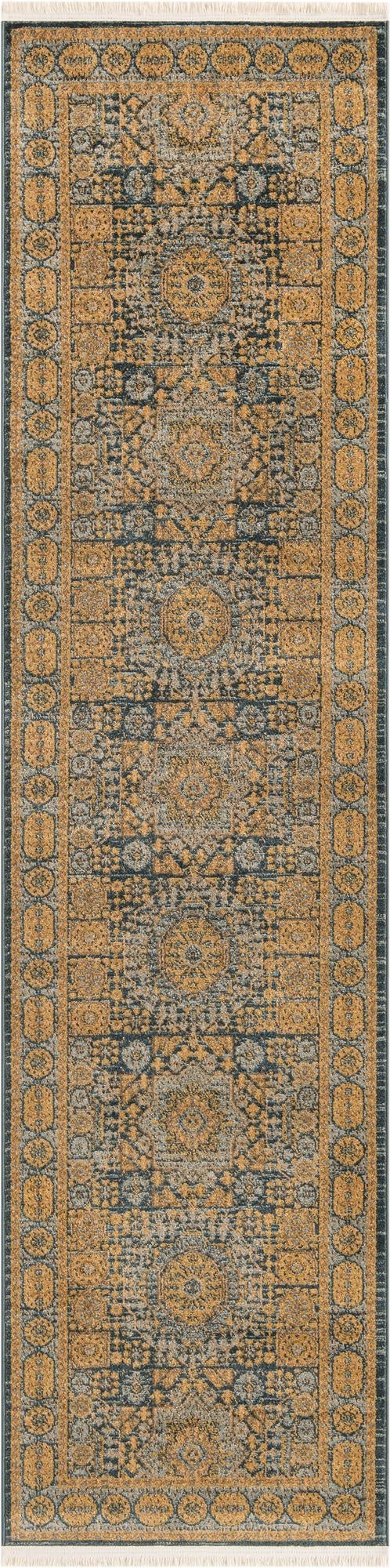 2' 7 x 10' Mamluk Runner Rug