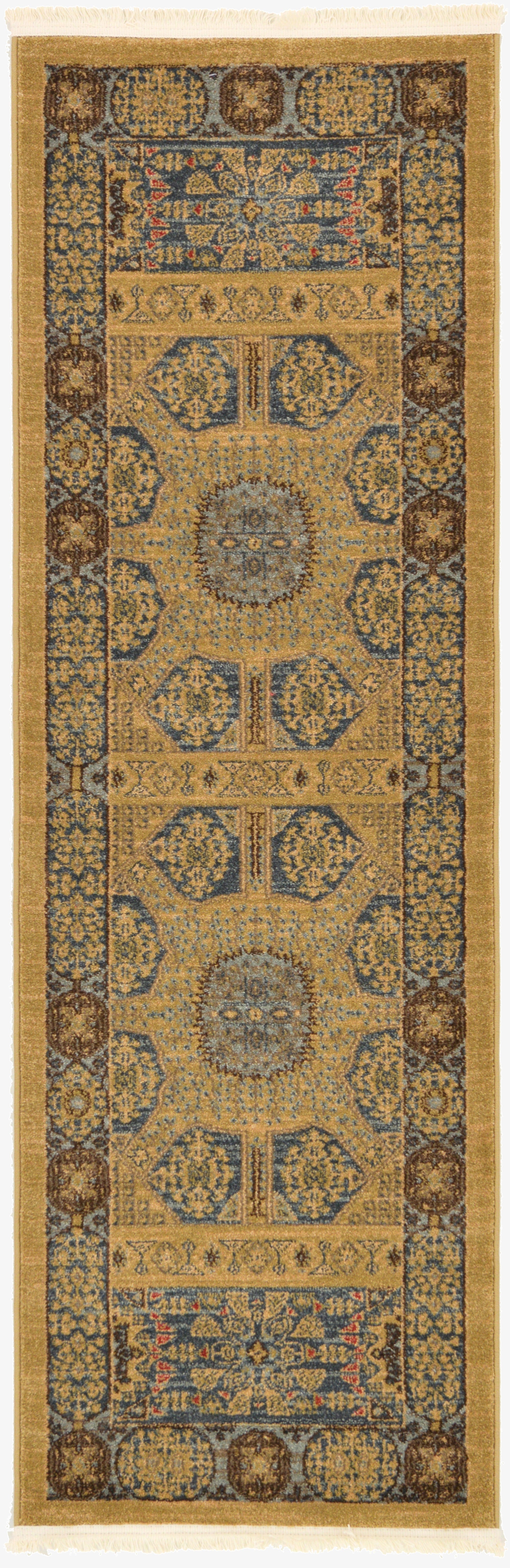 2' x 6' Mamluk Runner Rug