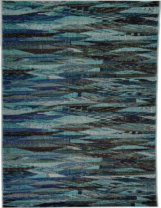 Detail image of 2' 7 x 10' Washable Mesa Runner Rug