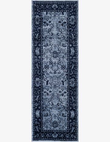 Blue Miranda Runner Rug