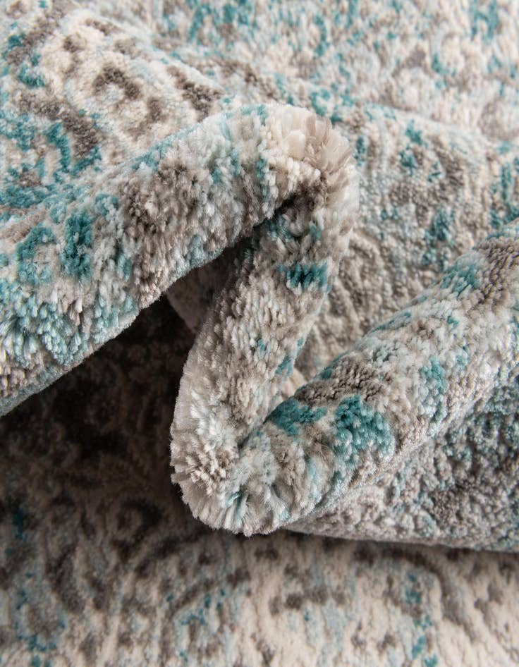 Detail image of 2' 2 x 14' Modern Classical Runner Rug