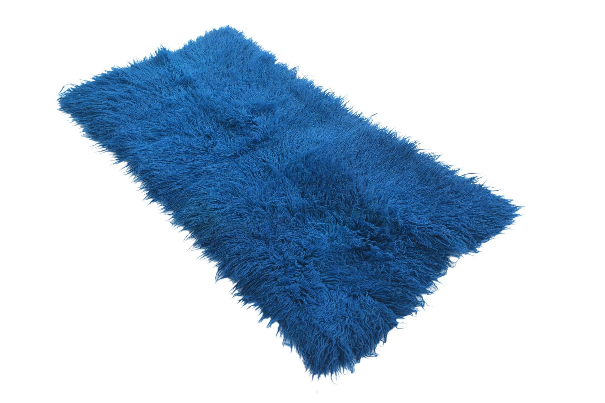 2' 3 x 4' 6 Hand Knotted Moroccan Wool Runner Rug