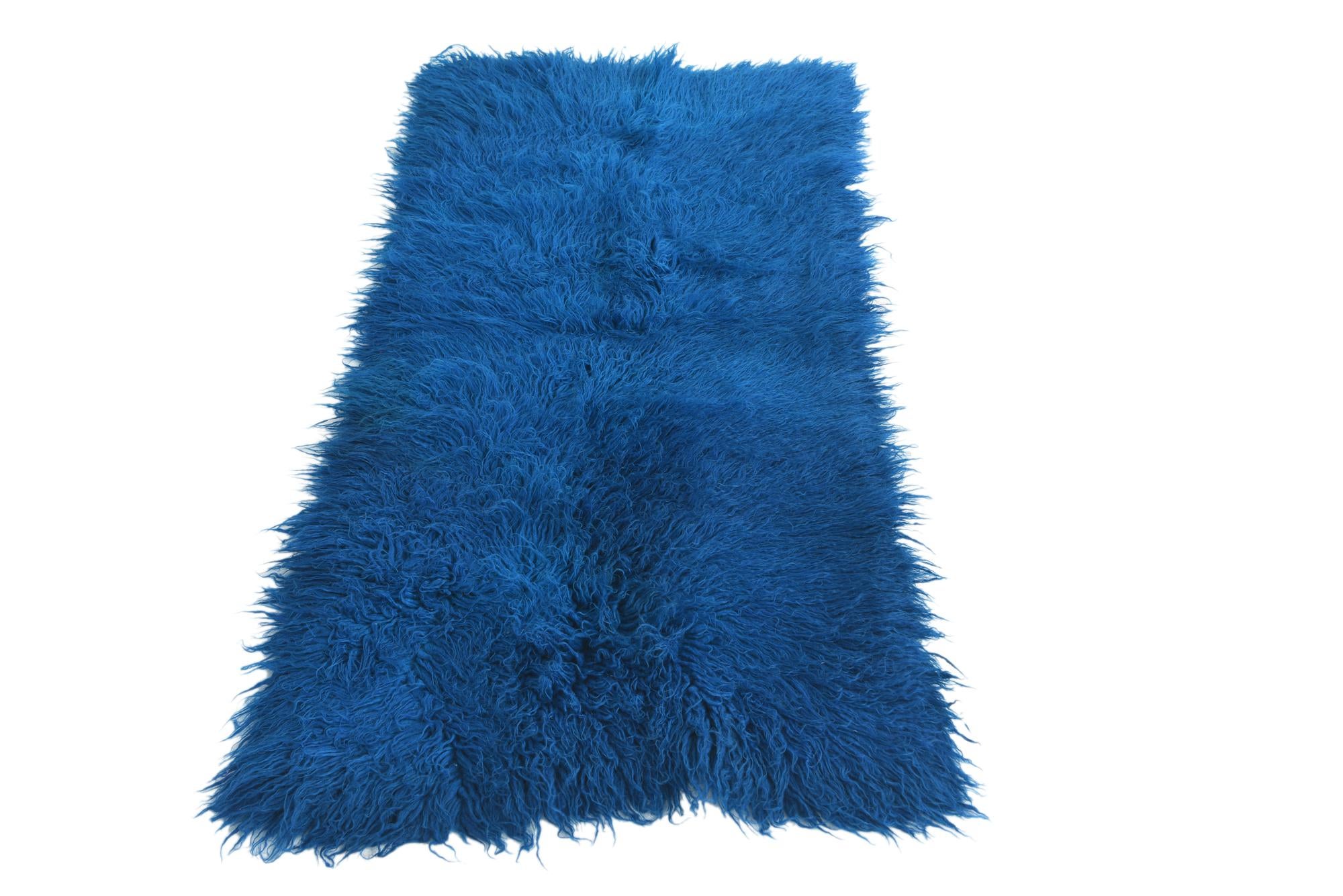 2' 3 x 4' 6 Hand Knotted Moroccan Wool Runner Rug