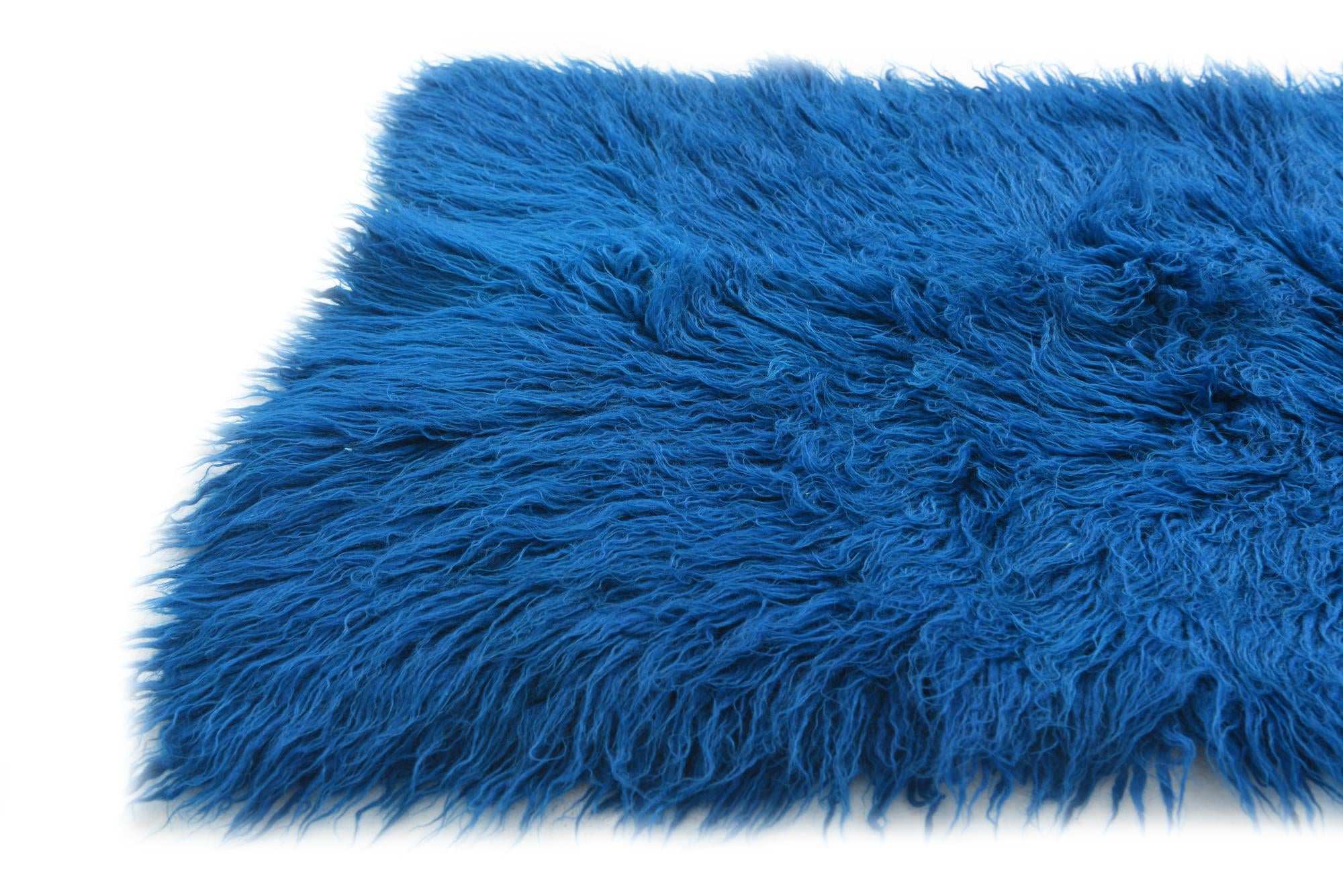 2' 3 x 4' 6 Hand Knotted Moroccan Wool Runner Rug