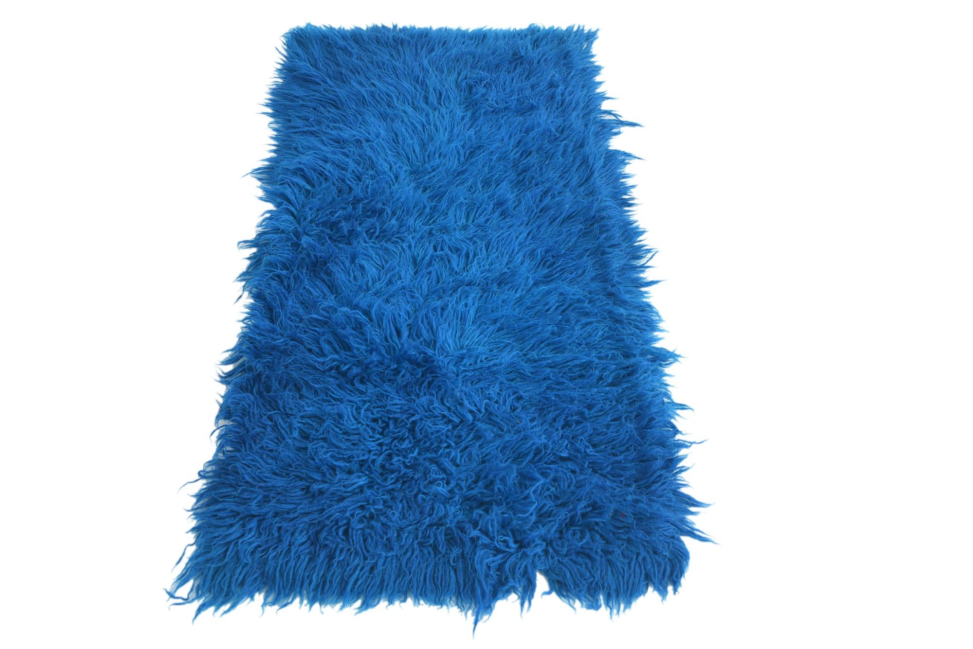 2' 1 x 4' 8 Hand Knotted Moroccan Wool Runner Rug