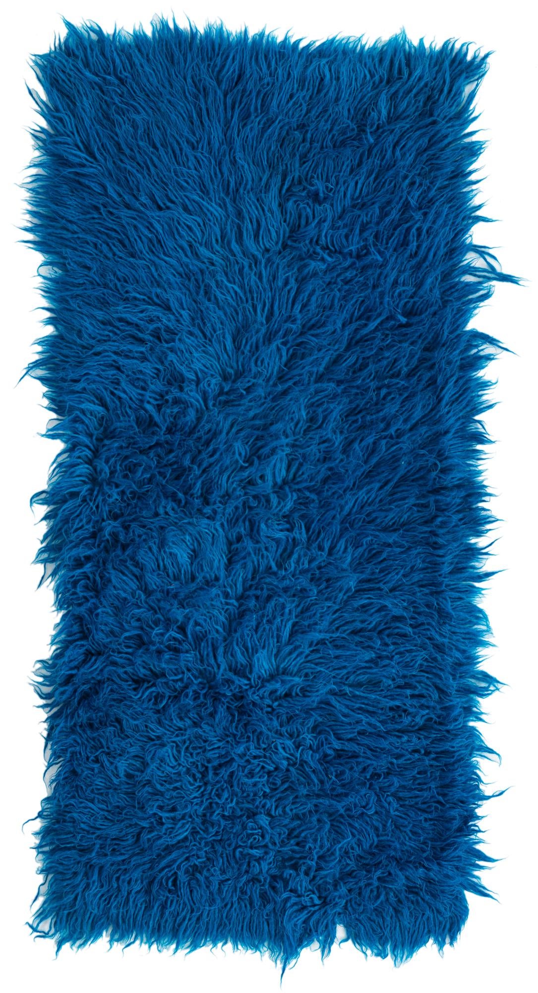 2' 1 x 4' 8 Hand Knotted Moroccan Wool Runner Rug