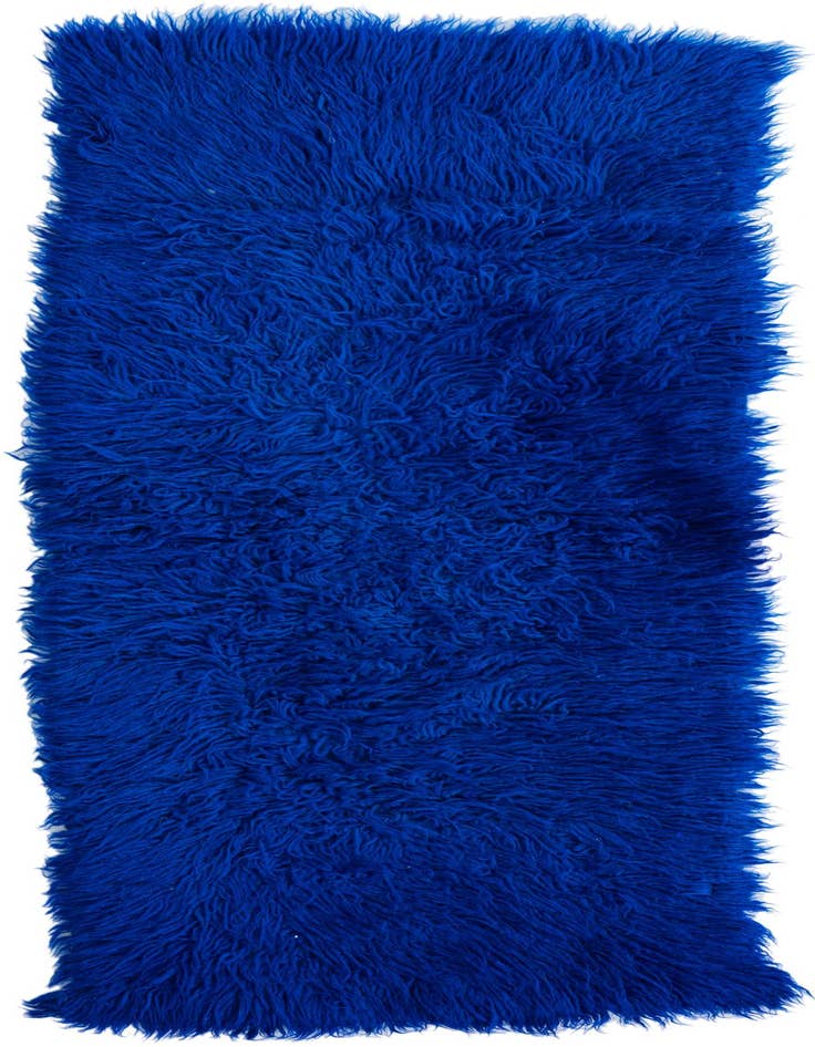 Detail image of 1' 10 x 4' 5 Hand Knotted Moroccan Wool Runner Rug