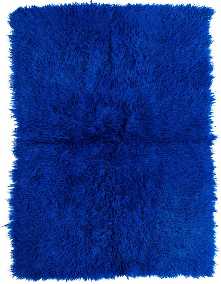 Detail image of 3' x 6' 6 Hand Knotted Moroccan Wool Runner Rug