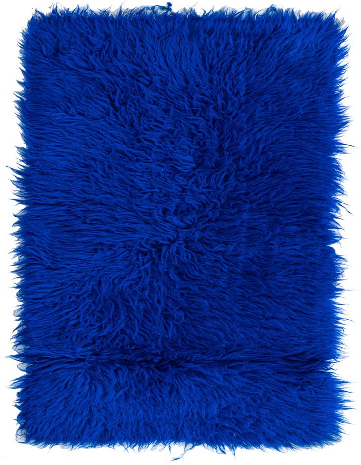 Detail image of 2' 4 x 4' 6 Hand Knotted Moroccan Wool Runner Rug