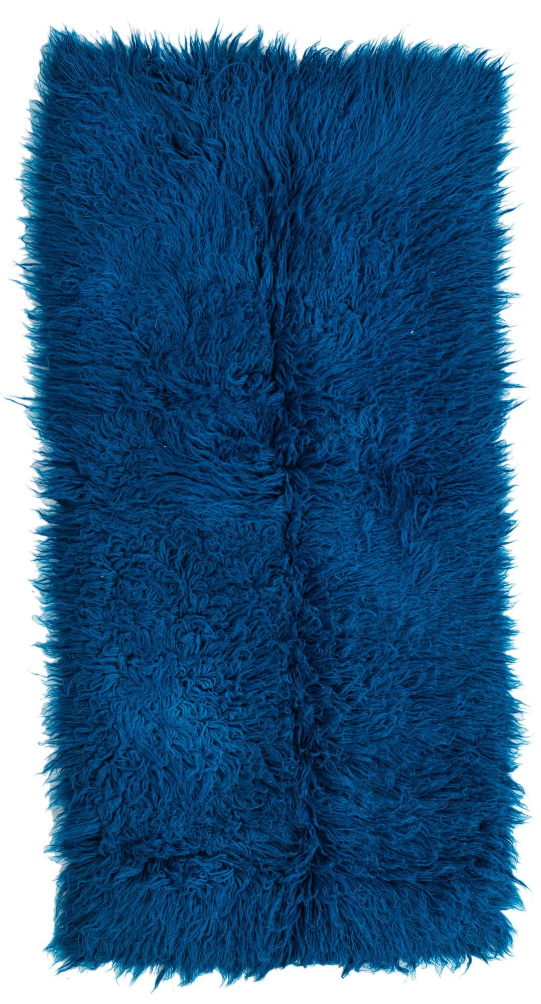 2' 5 x 5' Hand Knotted Moroccan Wool Runner Rug