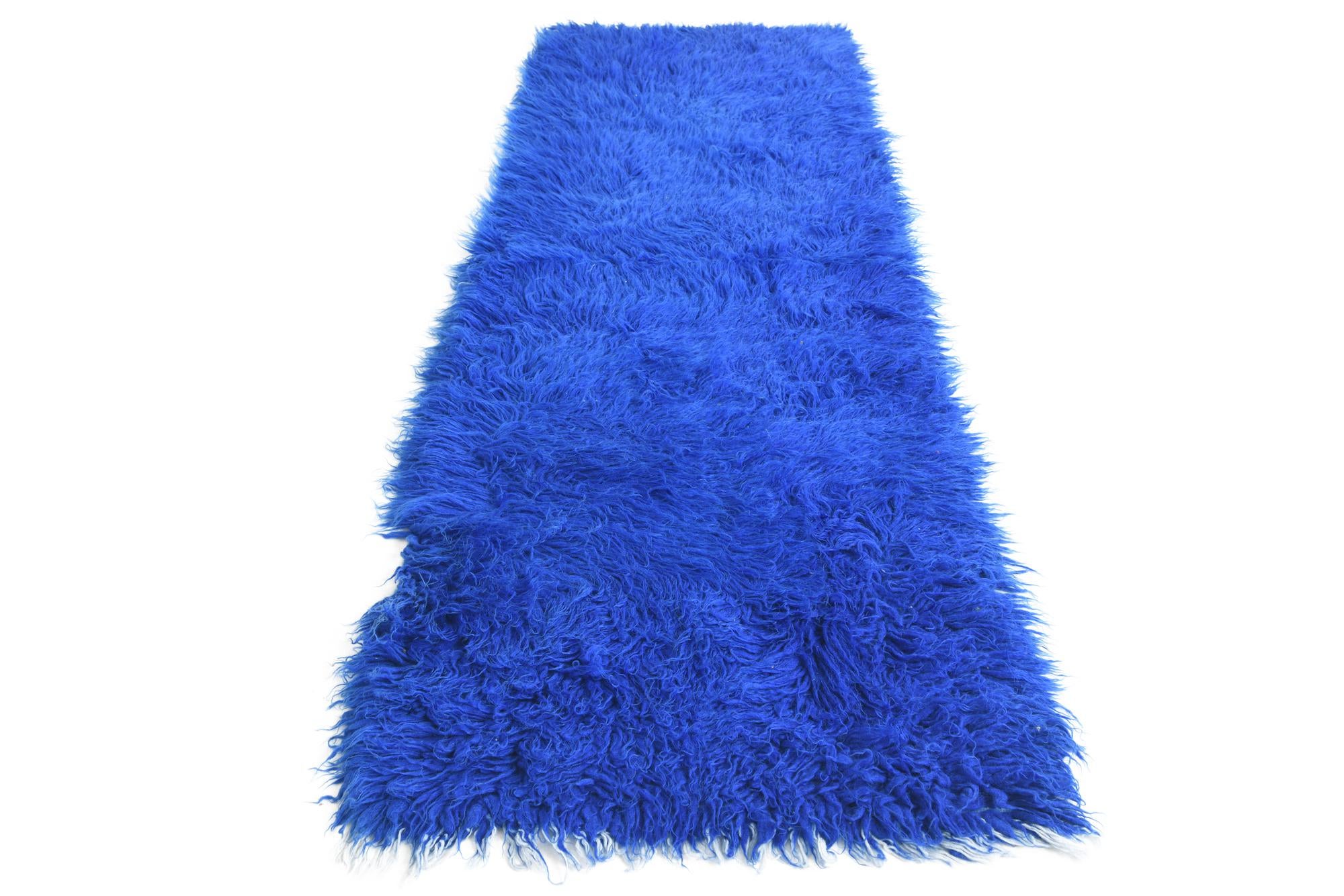 2' 9 x 8' 3 Hand Knotted Moroccan Wool Runner Rug