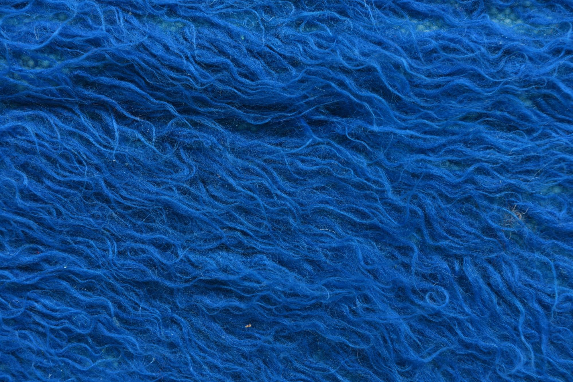 2' 1 x 4' 6 Hand Knotted Moroccan Wool Runner Rug