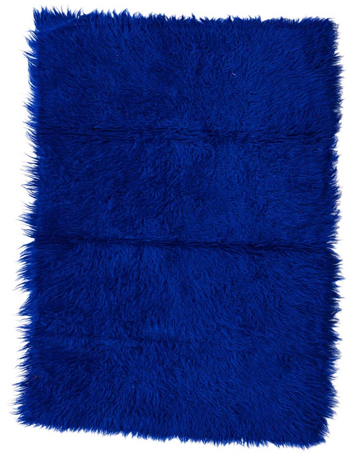 Detail image of 2' 4 x 4' 7 Hand Knotted Moroccan Wool Runner Rug