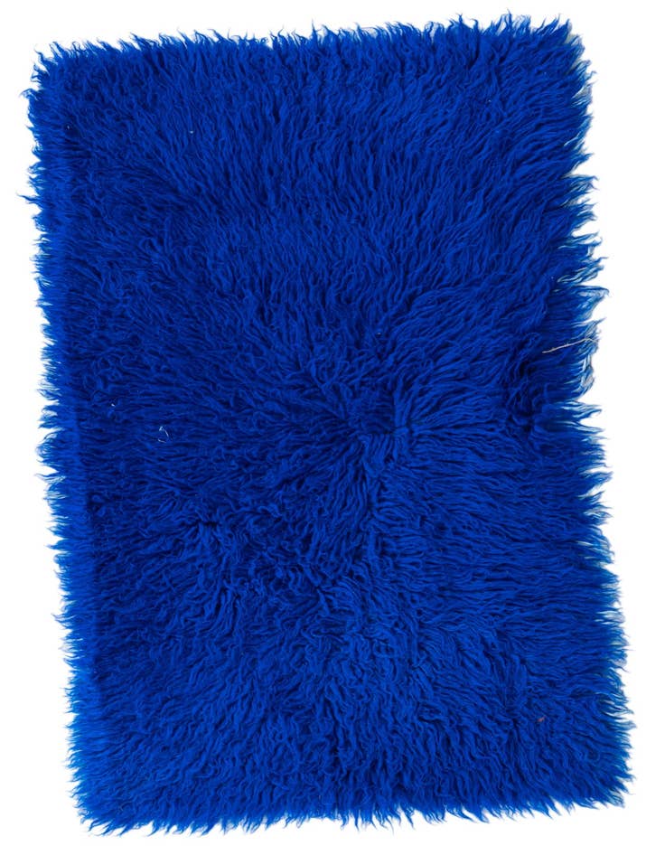 Detail image of 2' 2 x 4' Hand Knotted Moroccan Wool Runner Rug