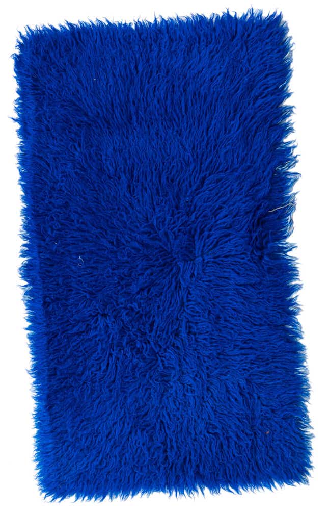 2' 2 x 4' Hand Knotted Moroccan Wool Runner Rug