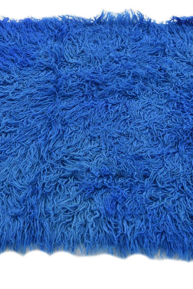 2' 5 x 7' Hand Knotted Moroccan Wool Runner Rug