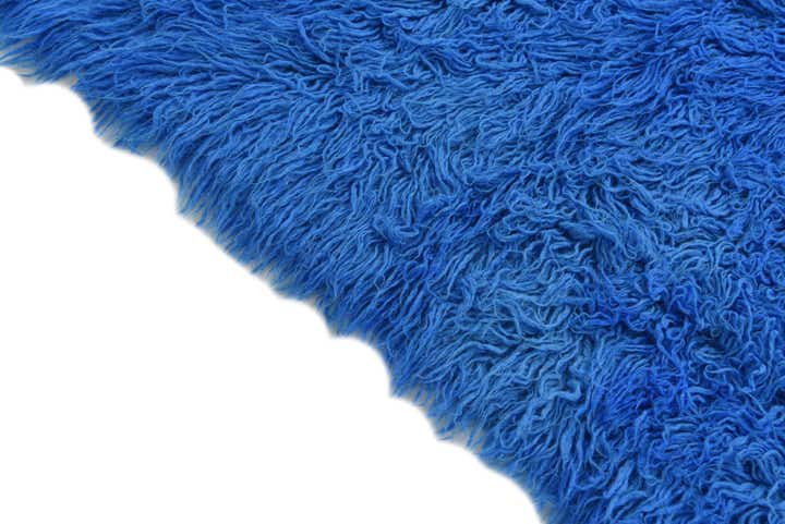 2' 5 x 7' Hand Knotted Moroccan Wool Runner Rug