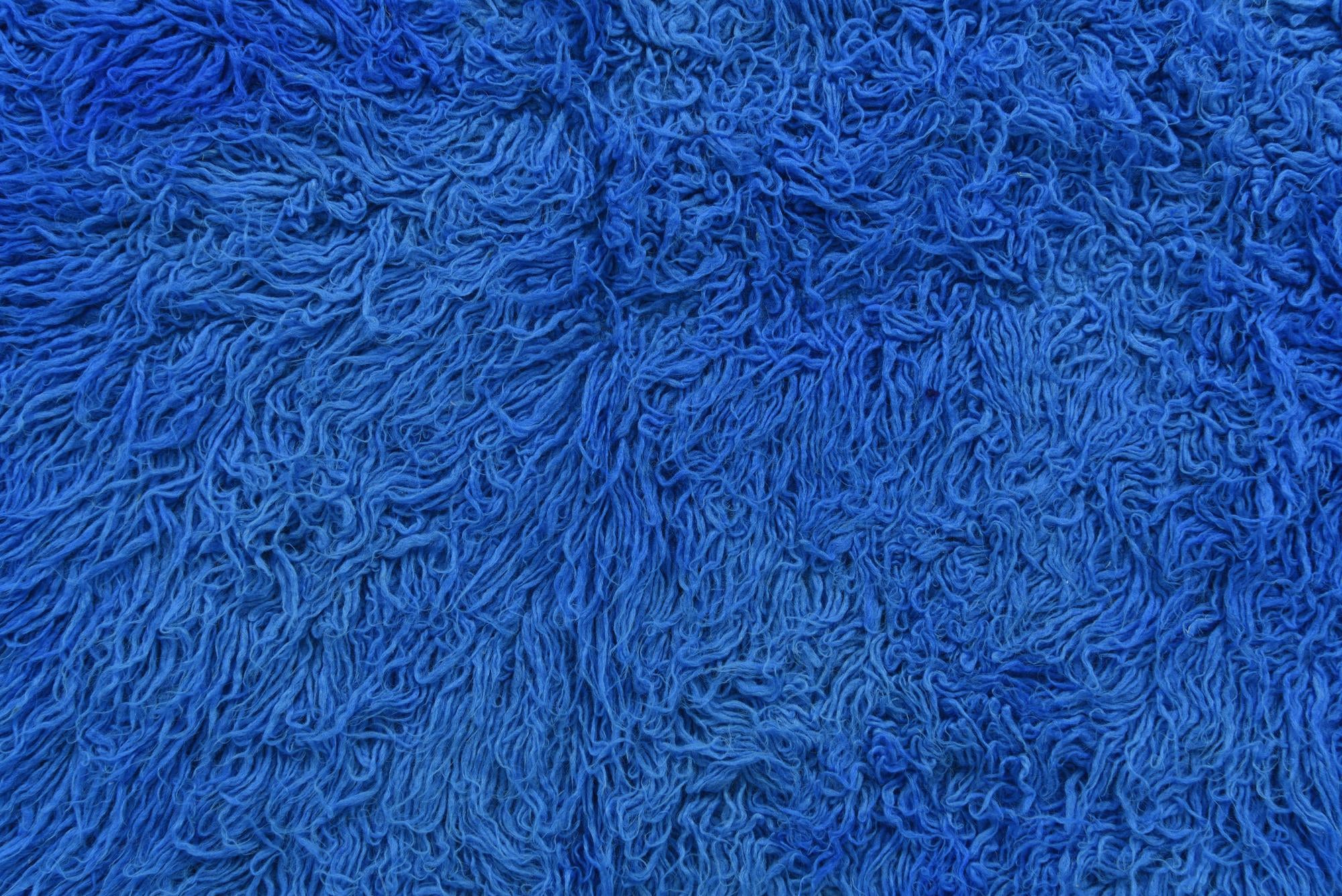 2' 5 x 7' Hand Knotted Moroccan Wool Runner Rug