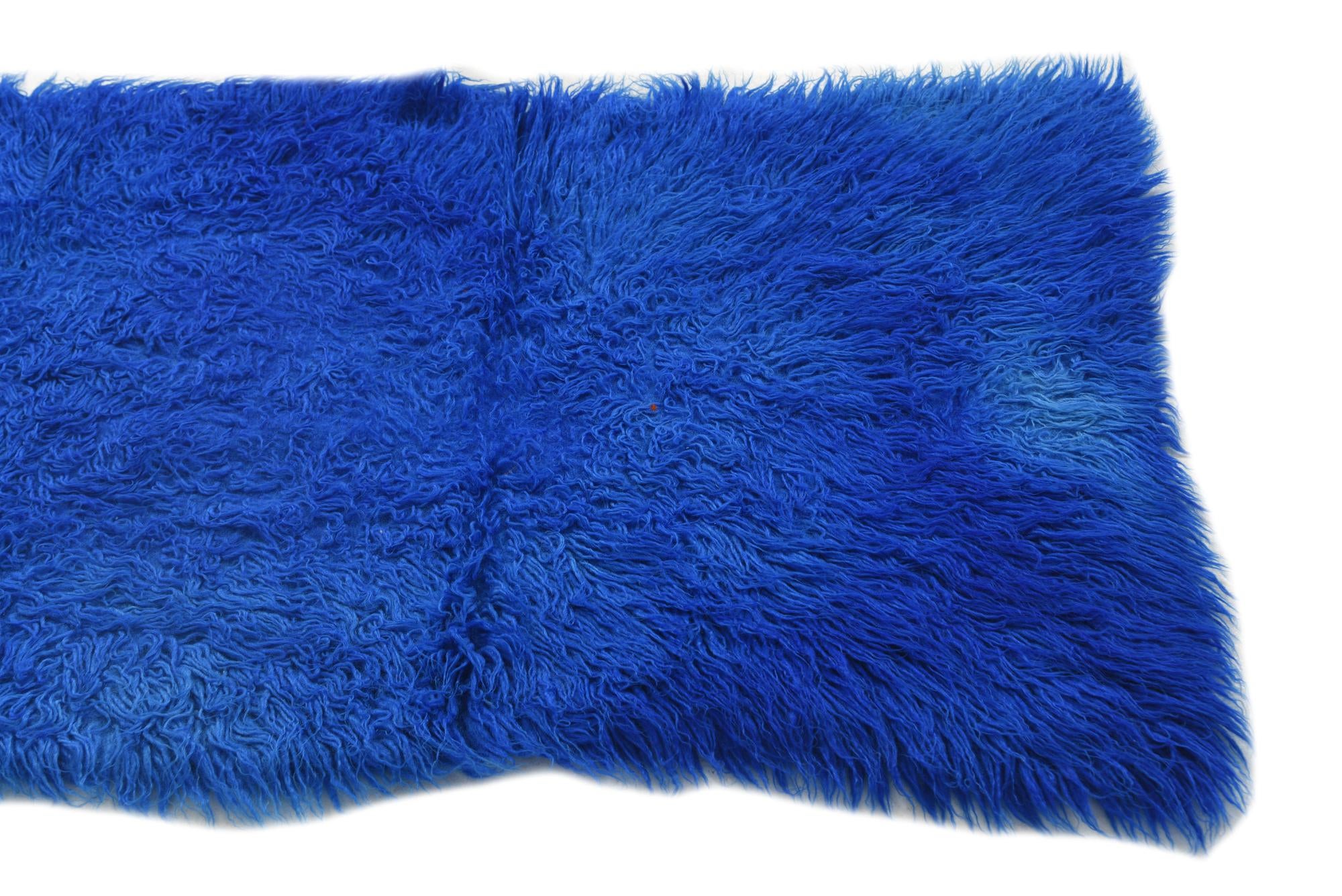 2' 1 x 5' 5 Hand Knotted Moroccan Wool Runner Rug