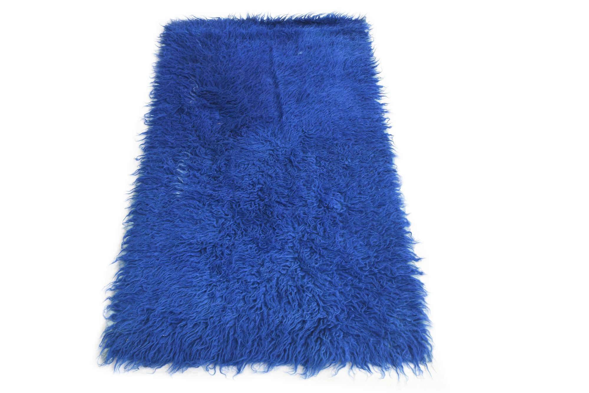 2' 3 x 4' 4 Hand Knotted Moroccan Wool Runner Rug