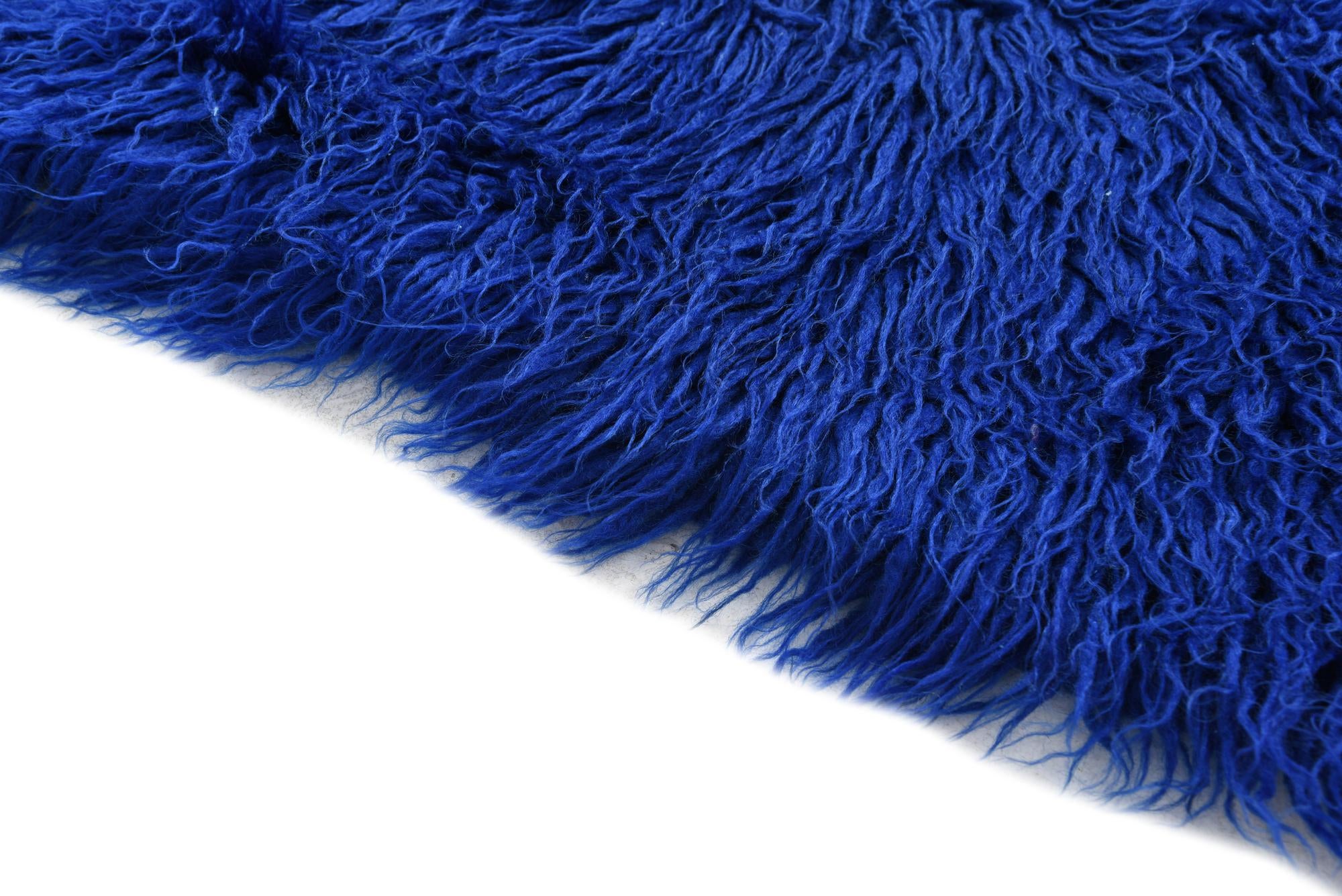 2' 7 x 6' 8 Hand Knotted Moroccan Wool Runner Rug
